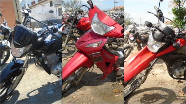 Leilão de Motos em Itatiba-SP
