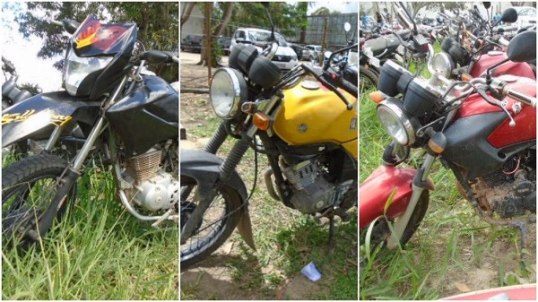 Leilão de motos em Teixeira de Freitas-BA